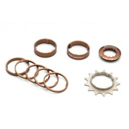 Single Speed Bicyklon Pro 13T Brązowy