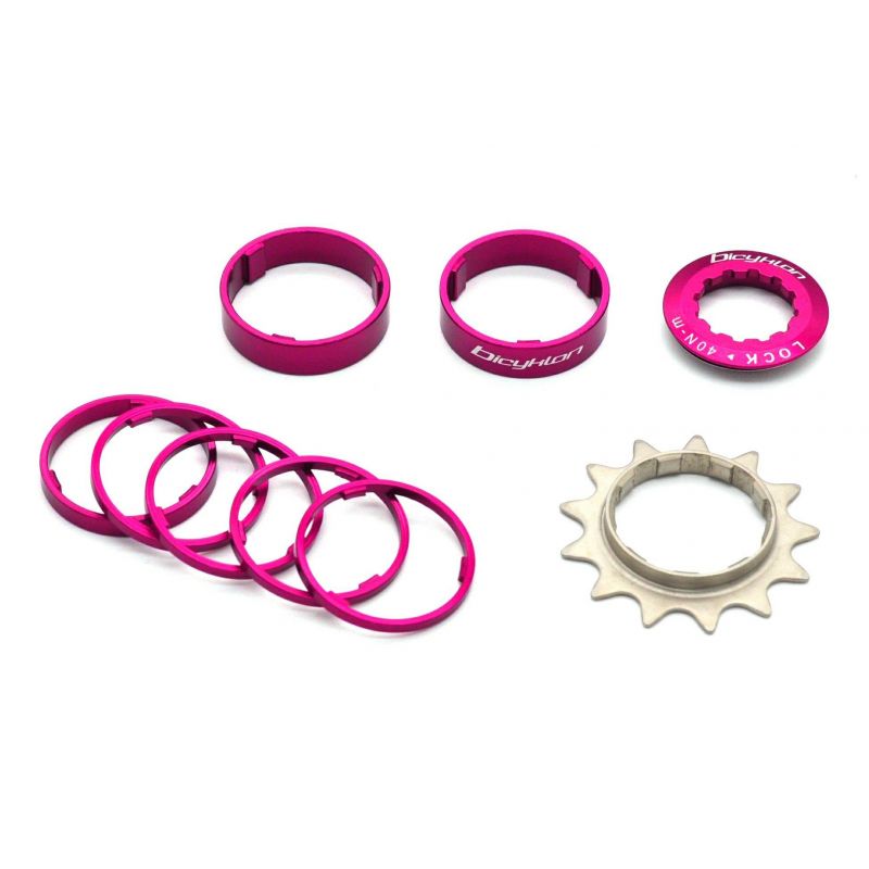 Single Speed Bicyklon Pro 13T Różowy