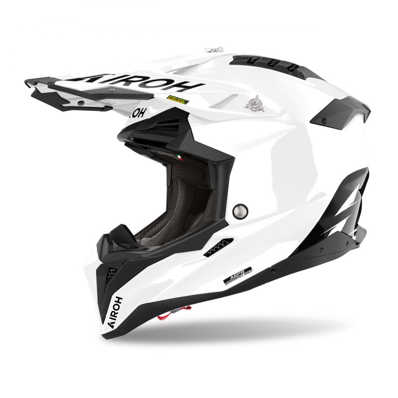 Kask Motocyklowy Airoh Aviator 3 Fim White Gloss