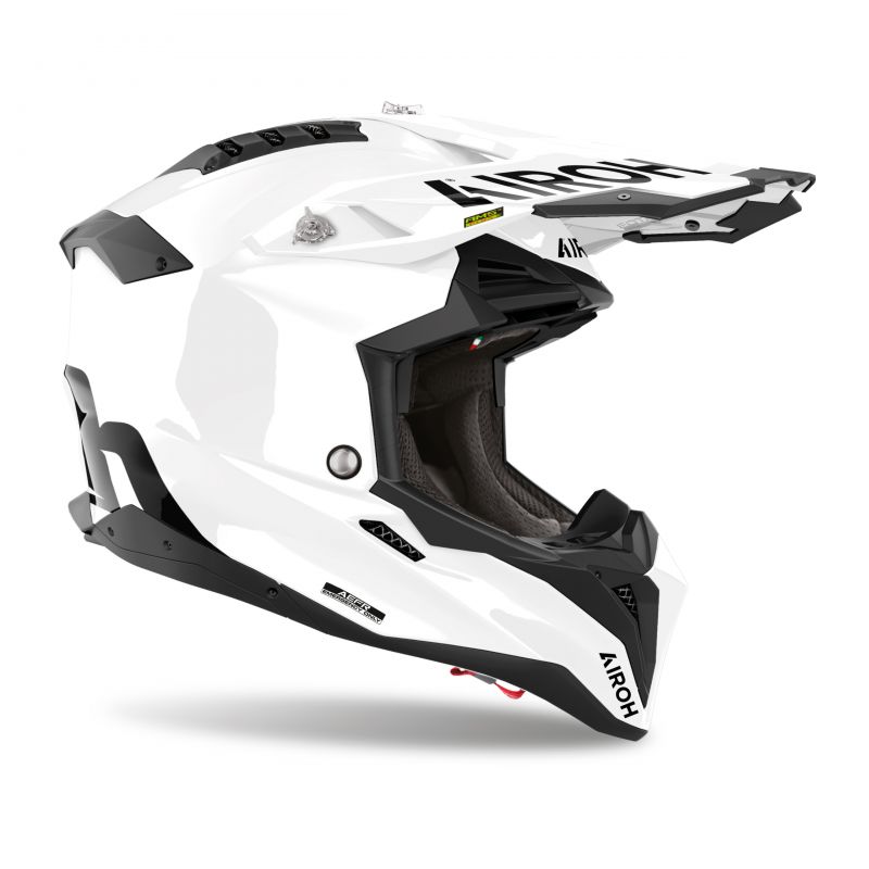 Kask Motocyklowy Airoh Aviator 3 Fim White Gloss