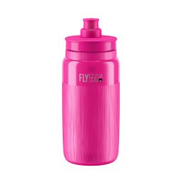 Elite Bidon Fly Tex Clear Pink Fluo 550 Ml
