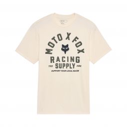 T-Shirt Fox Local Racer Prem Off White