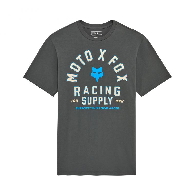 T-Shirt Fox Local Racer Prem Dark Shadow
