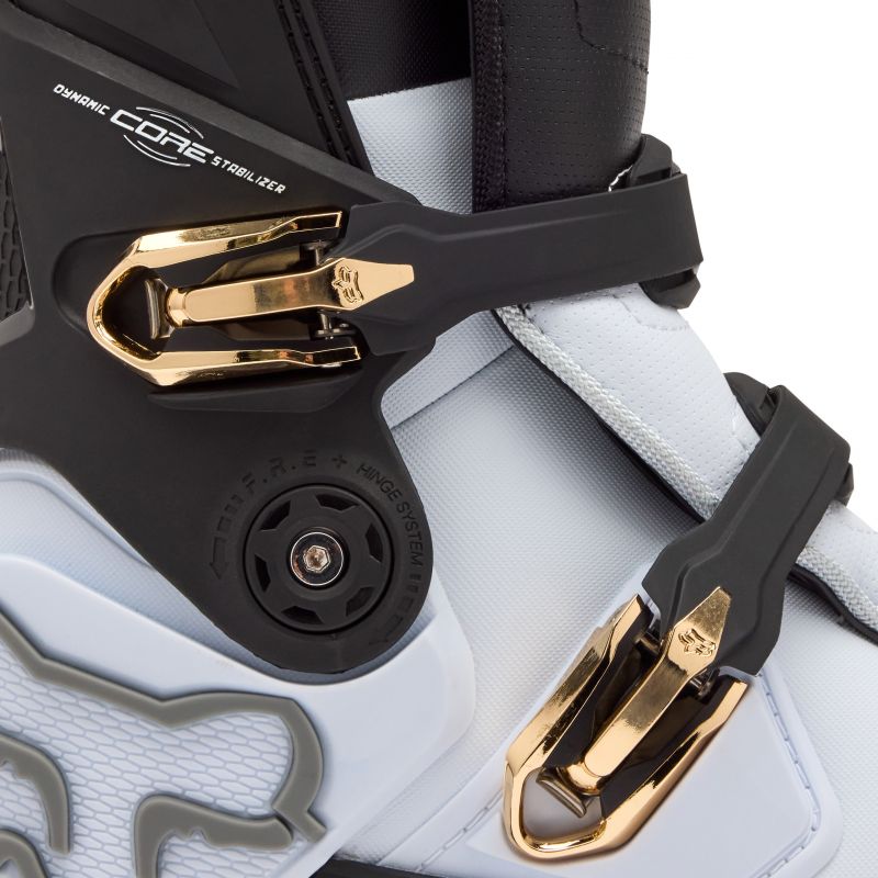 Buty Motocyklowe Fox Instinct White Black Grey