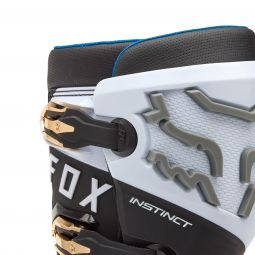 Buty Motocyklowe Fox Instinct White Black Grey