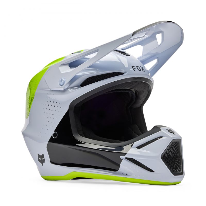 Kask Motocyklowy Fox V3 Tine White
