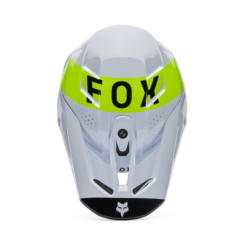 Kask Motocyklowy Fox V3 Tine White