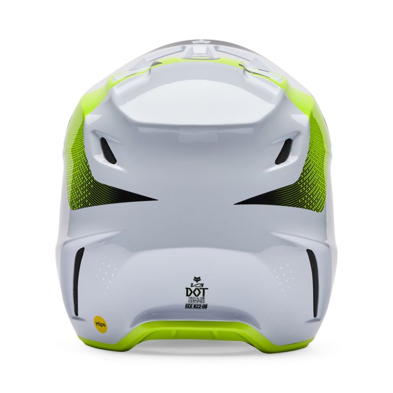 Kask Motocyklowy Fox V3 Tine White