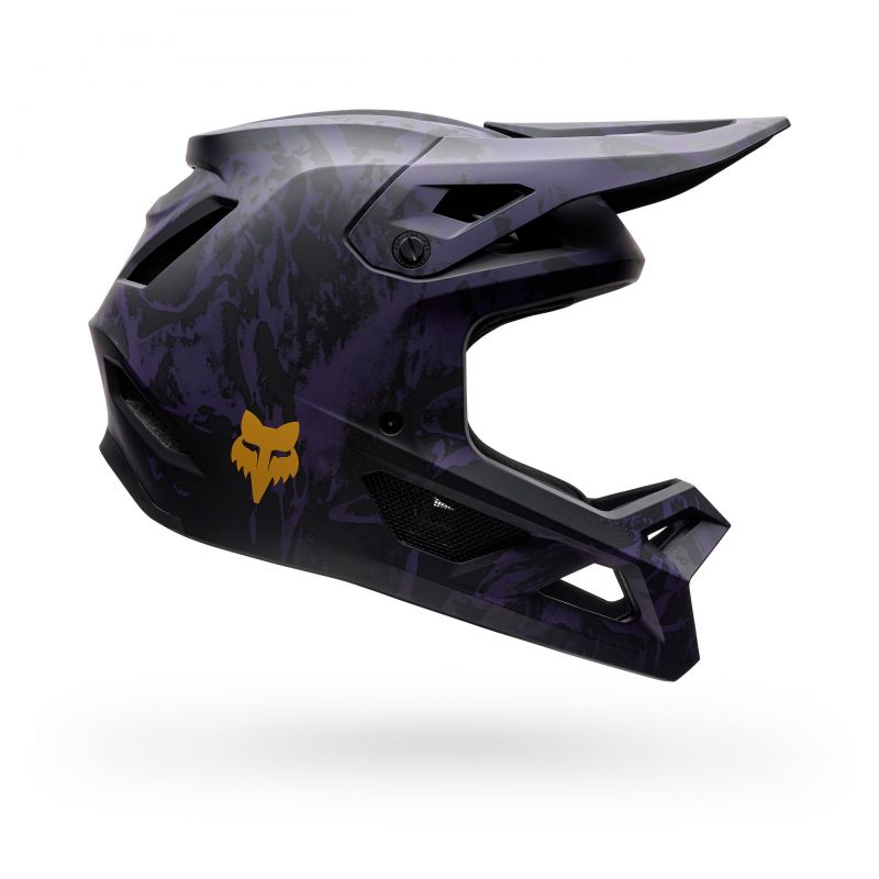 Kask Rowerowy Fox Rampage Img Print Plum