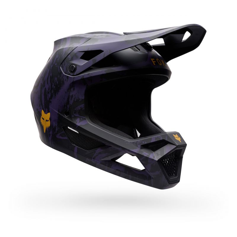 Kask Rowerowy Fox Rampage Img Print Plum