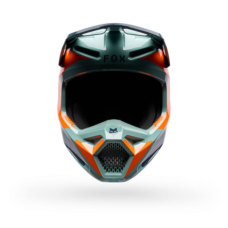 Kask Motocyklowy Fox V1 Image Print Arctic Blue