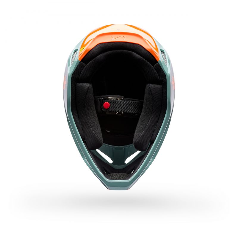 Kask Motocyklowy Fox V1 Image Print Arctic Blue