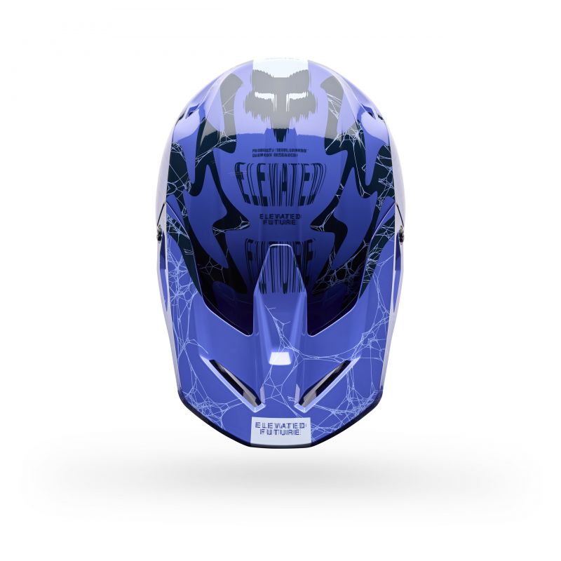 Kask Motocyklowy Junior Fox V1 Diffuse Se Purple Dove