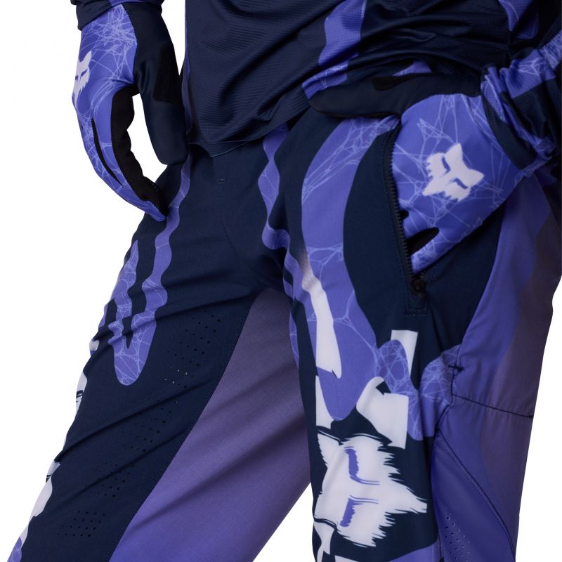 Spodnie Rowerowe Fox Flexair Diffuse Se Blueberry