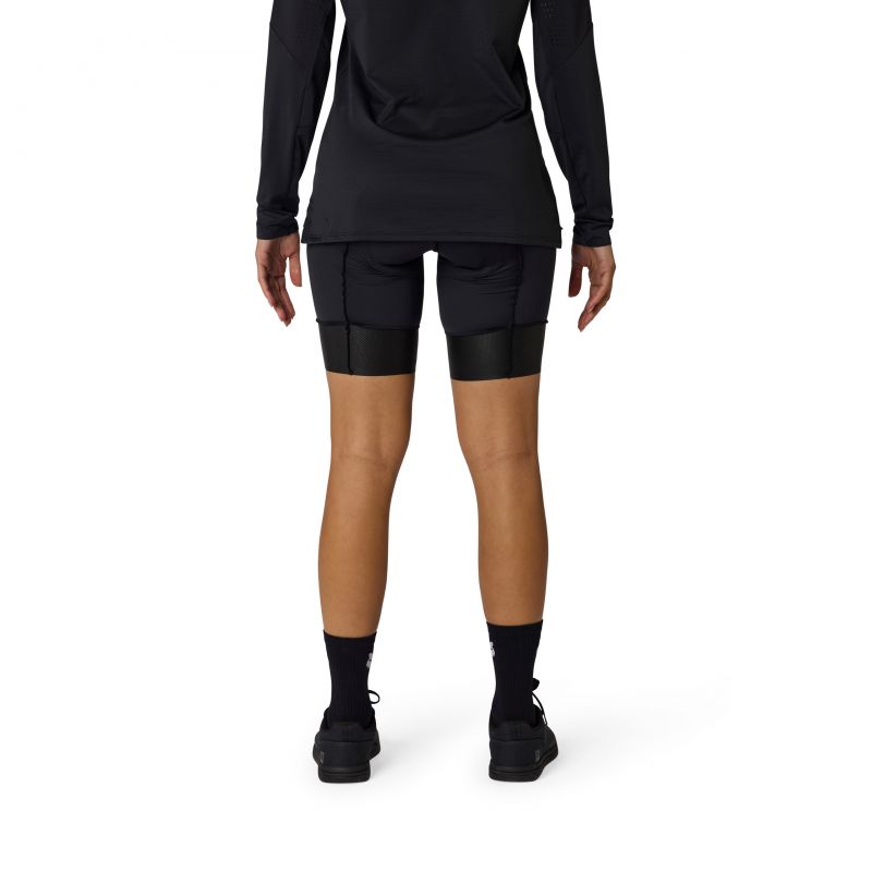 Spodenki Rowerowe Damskie Fox Tecbase Liner Black