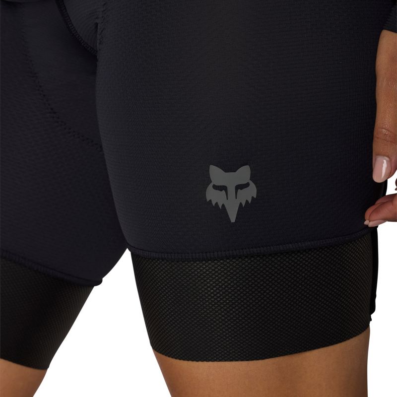 Spodenki Rowerowe Damskie Fox Tecbase Liner Black