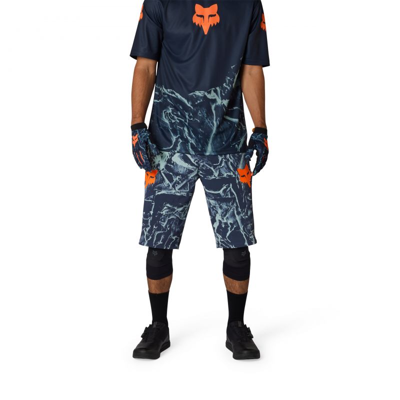 Spodenki Rowerowe Fox Ranger Image Print Arctic Blue