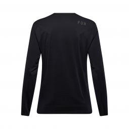 Koszulka Rowerowa Z Długim Rękawem Fox Flexair Black