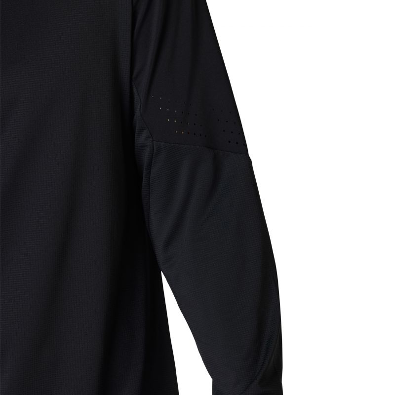 Koszulka Rowerowa Z Długim Rękawem Fox Flexair Black