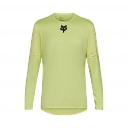 Koszulka Rowerowa Z Długim Rękawem Fox Flexair Lime