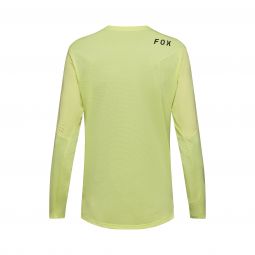 Koszulka Rowerowa Z Długim Rękawem Fox Flexair Lime