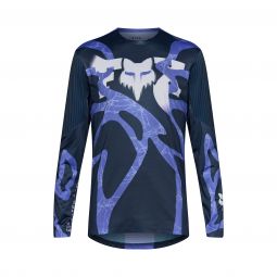 Koszulka Rowerowa Z Długim Rękawem Fox Flexair Diffuse Se Blueberry