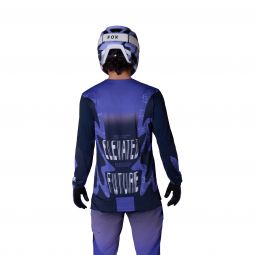 Koszulka Rowerowa Z Długim Rękawem Fox Flexair Diffuse Se Blueberry