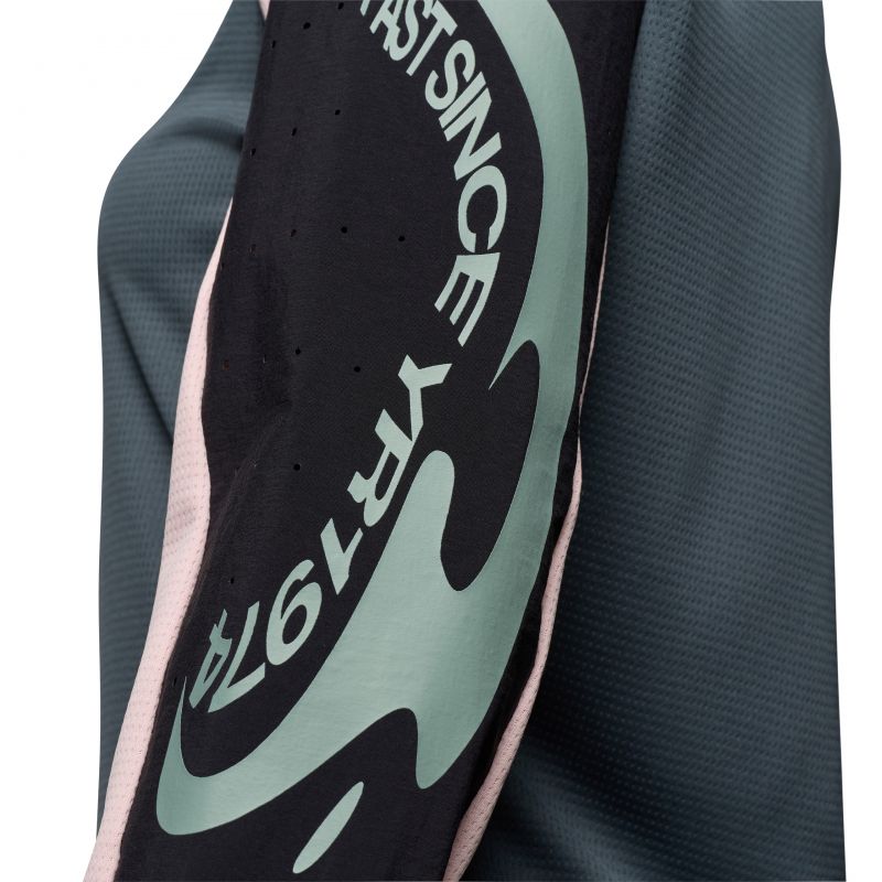 Koszulka Rowerowa Z Długim Rękawem Damska Fox Defend Creation Deep Cobalt