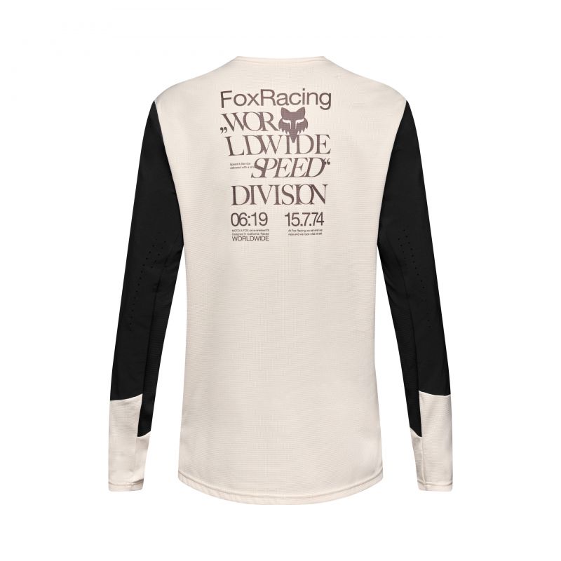 Koszulka Rowerowa Z Długim Rękawem Fox Defend Park Se Chalk