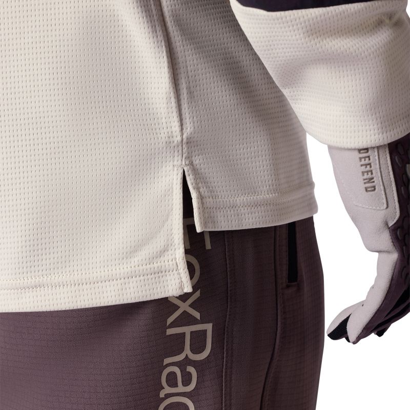 Koszulka Rowerowa Z Długim Rękawem Fox Defend Park Se Chalk