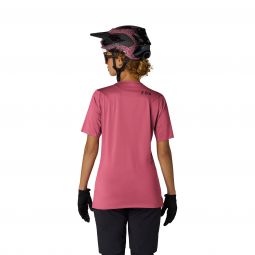 Koszulka Rowerowa Damska Fox Flexair Berry