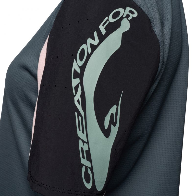 Koszulka Rowerowa Damska Fox Defend Creation Deep Cobalt