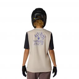 Koszulka Rowerowa Damska Fox Defend Park Chalk