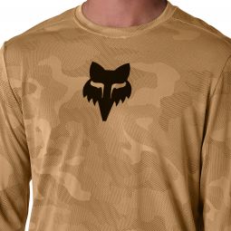 Koszulka Rowerowa Z Długim Rękawem Fox Ranger Tru Dri Nutmeg