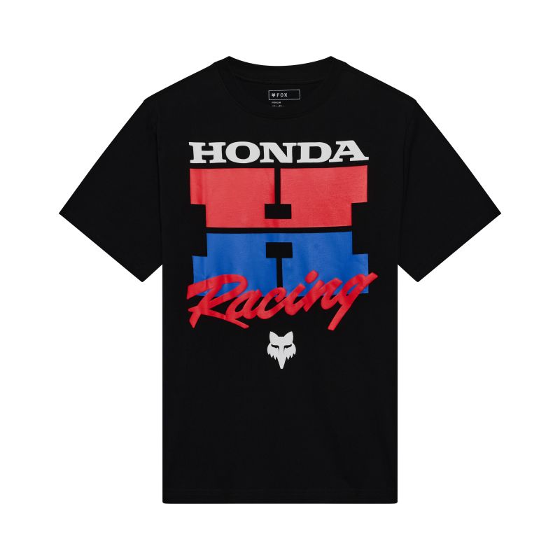 T-Shirt Fox Honda Midweight Black