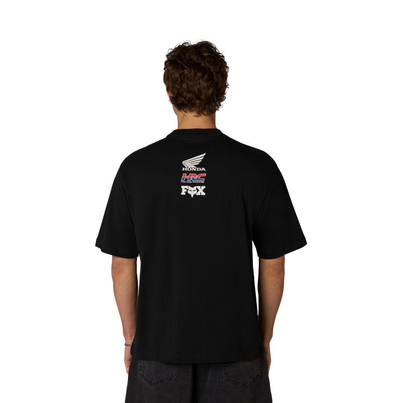 T-Shirt Fox Honda Midweight Black