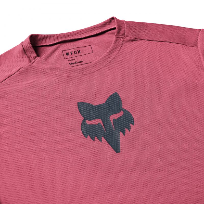 Koszulka Rowerowa Z Długim Rękawem Fox Ranger Head Berry