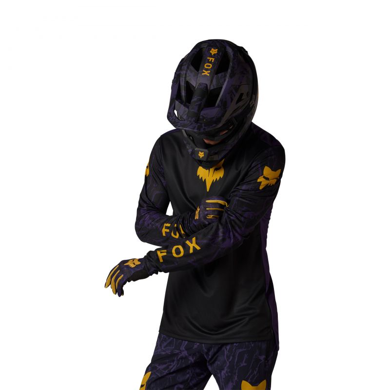 Koszulka Rowerowa Z Długim Rękawem Fox Ranger Img Print Plum