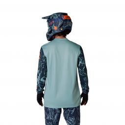 Koszulka Rowerowa Z Długim Rękawem Fox Ranger Img Print Arctic Blue