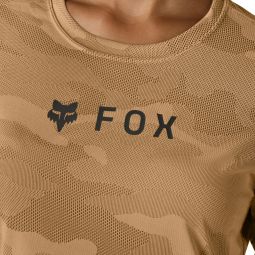 Koszulka Rowerowa Z Długim Rękawem Damska Fox Ranger Tru Dri Nutmeg