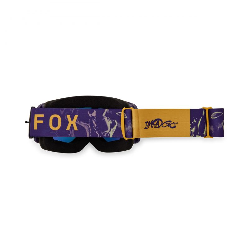 Gogle Motocyklowe Fox Main Image Print Spk Plum