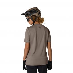 Koszulka Rowerowa Damska Fox Ranger Wordmark Head Nutmeg