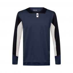 Koszulka Rowerowa Z Długim Rękawem Junior Fox Defend Galaxy Blue