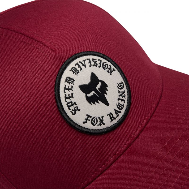 Czapka Z Daszkiem Fox Badge Flexfit Cabernet