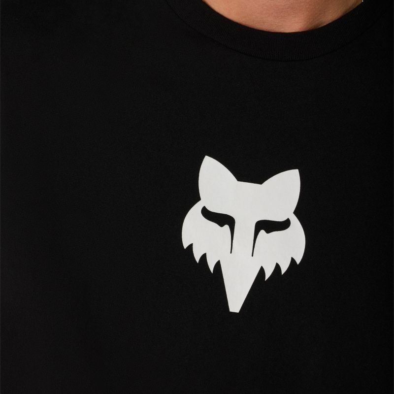 T-Shirt Fox Head 195 Original Black