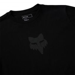 T-Shirt Fox Head 195 Original Black Black