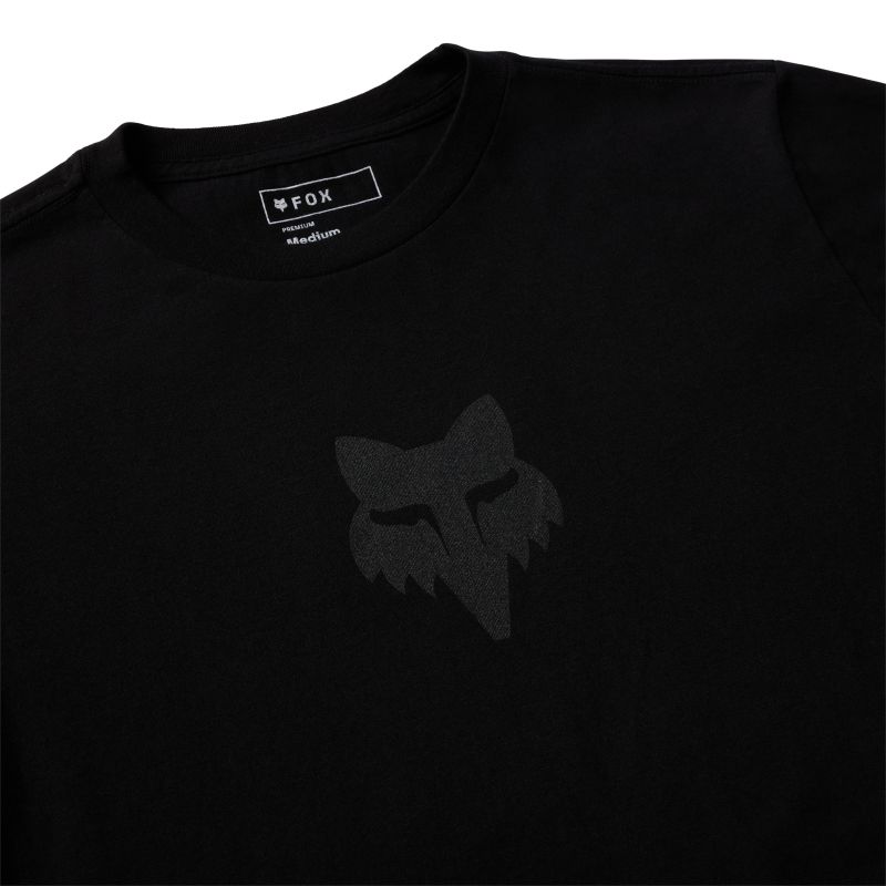 T-Shirt Fox Head 195 Original Black Black