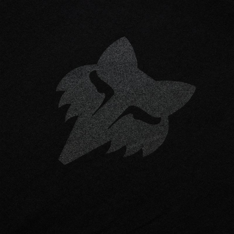 T-Shirt Fox Head 195 Original Black Black