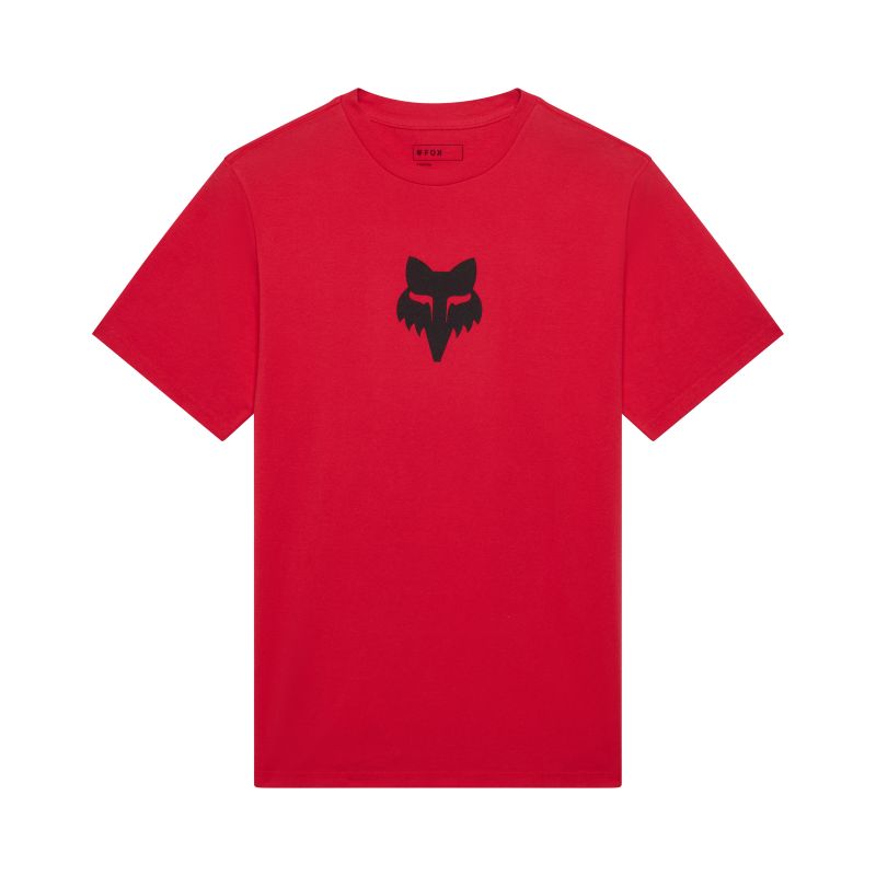 T-Shirt Fox Head 195 Original Flame Red