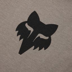 T-Shirt Fox Head 195 Original Heather Graphite